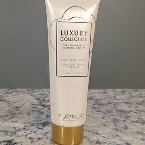 PREMIER DEAD SEA LUXURY COLLECTION HAND & BODY CREAM-4.25fl oz/125 ml-NEW-SEALED
